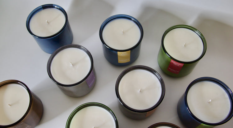 Recycled Glass Jar Candles