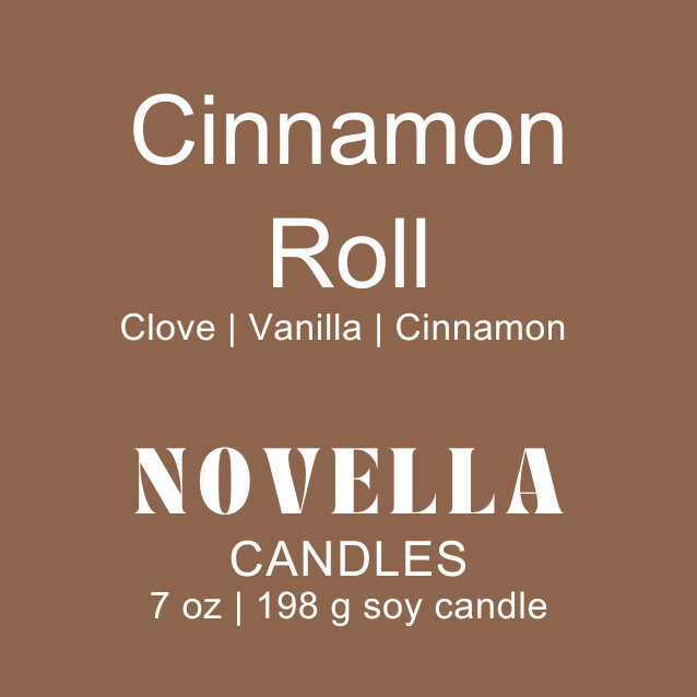 Cinnamon Roll Amber Jar Candle