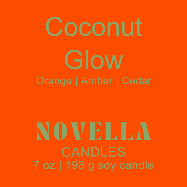 Coconut Glow Amber Jar Candle