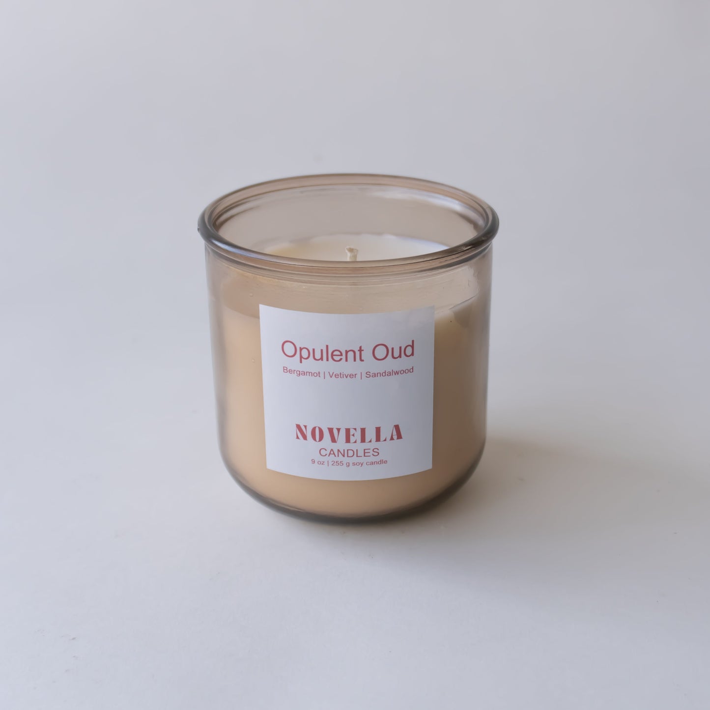Opulent Oud Recycled Glass Candle