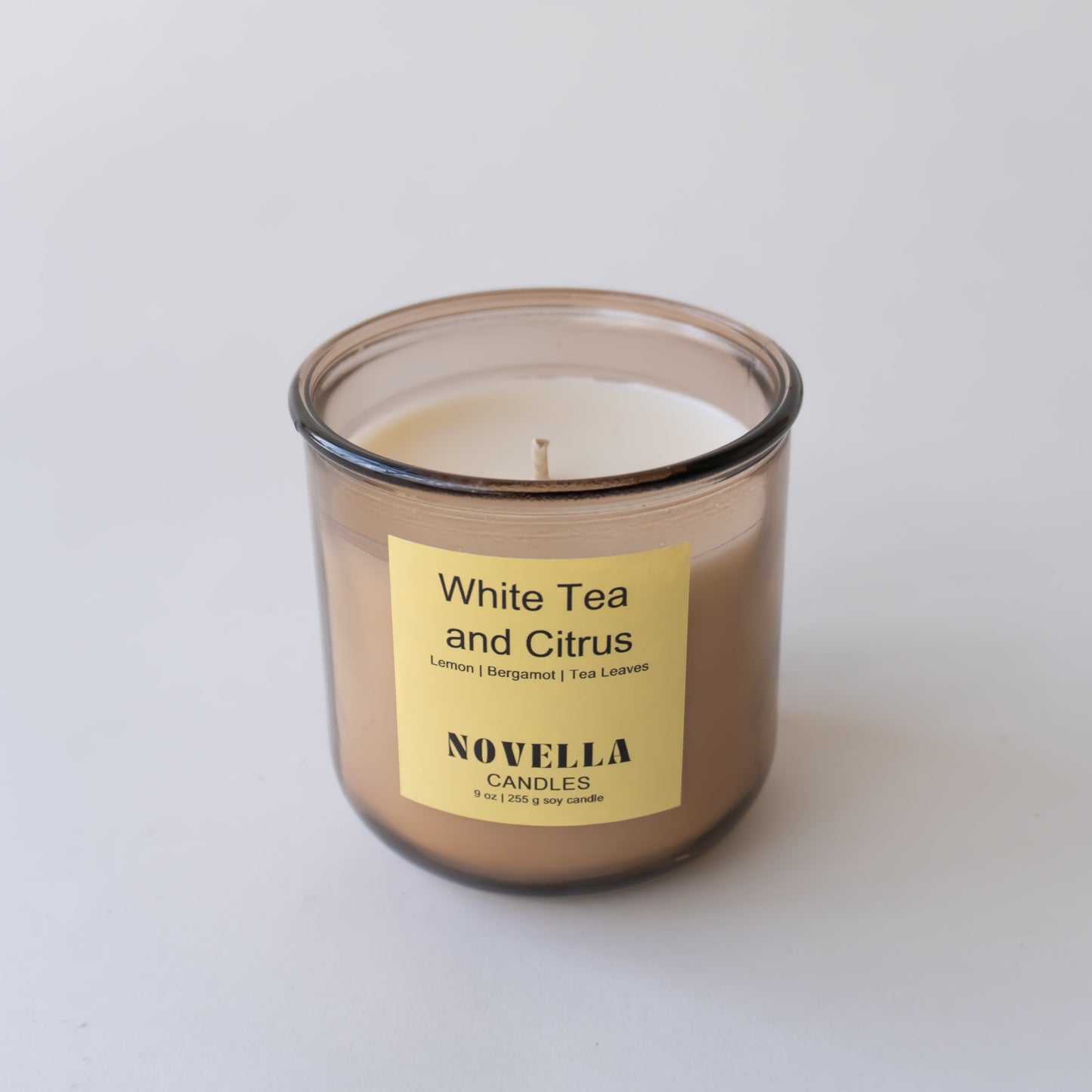 White Tea & Citrus Recycled Glass Candle