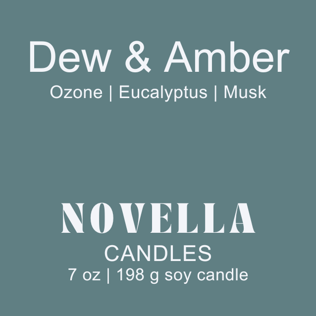 Dew & Amber Amber Jar Candle