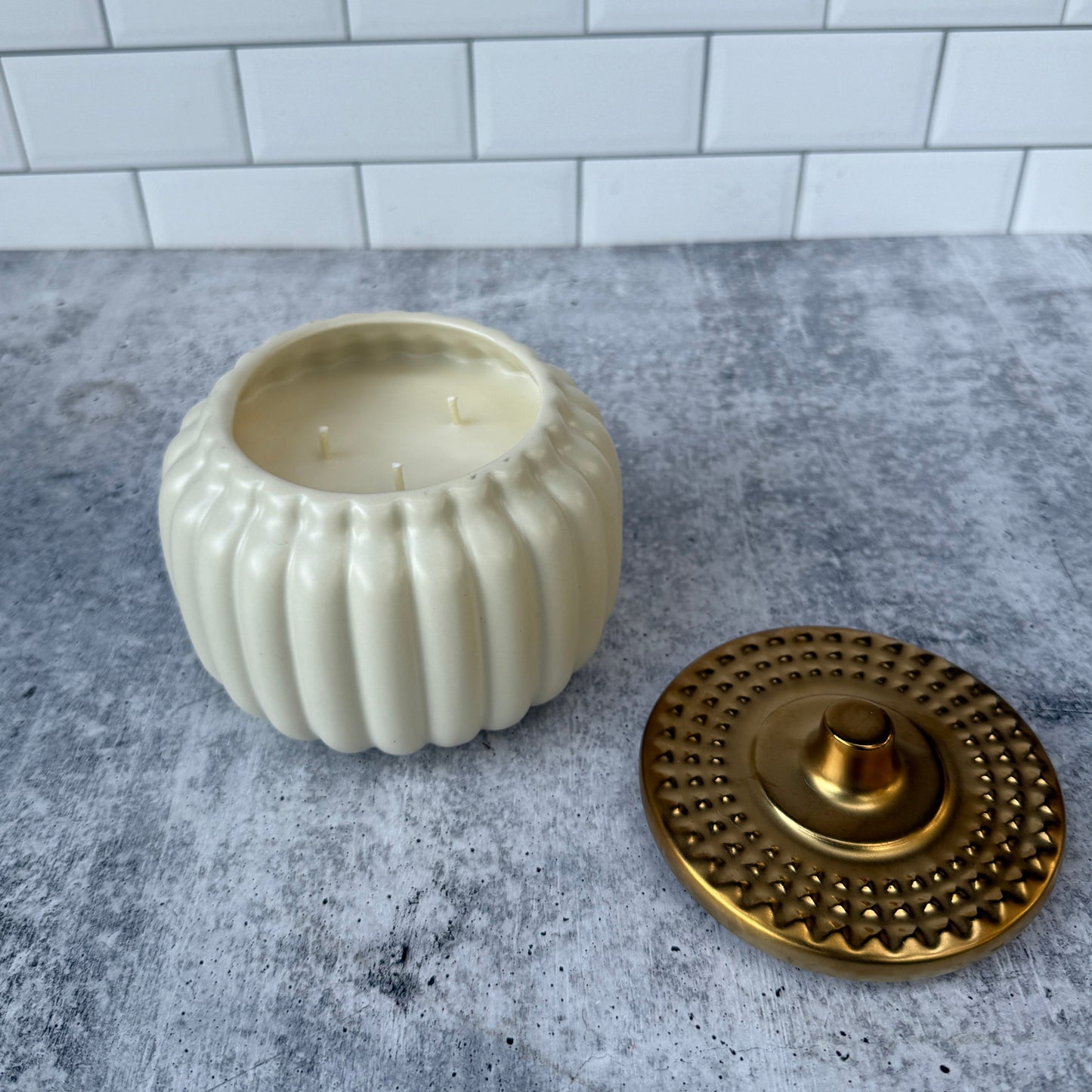 18 Oz Triple Wicked Pumpkin Candle