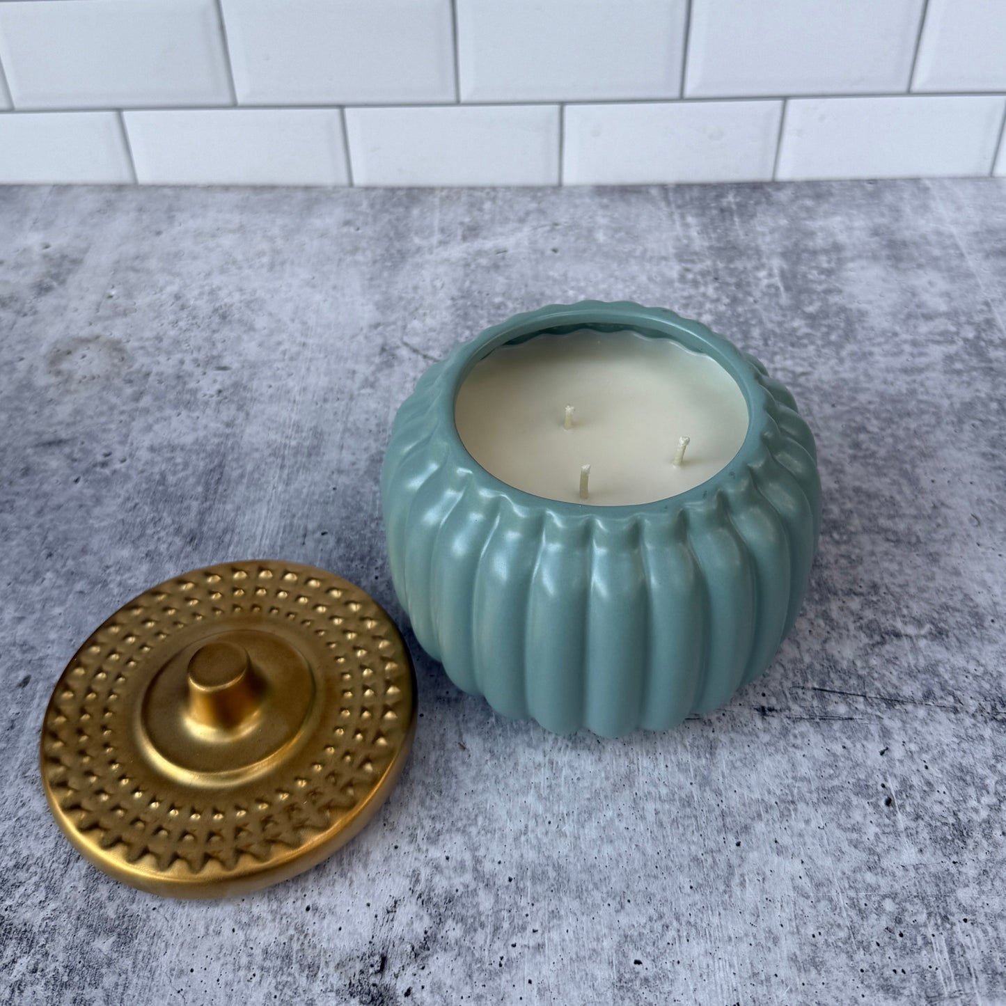 18 Oz Triple Wicked Pumpkin Candle