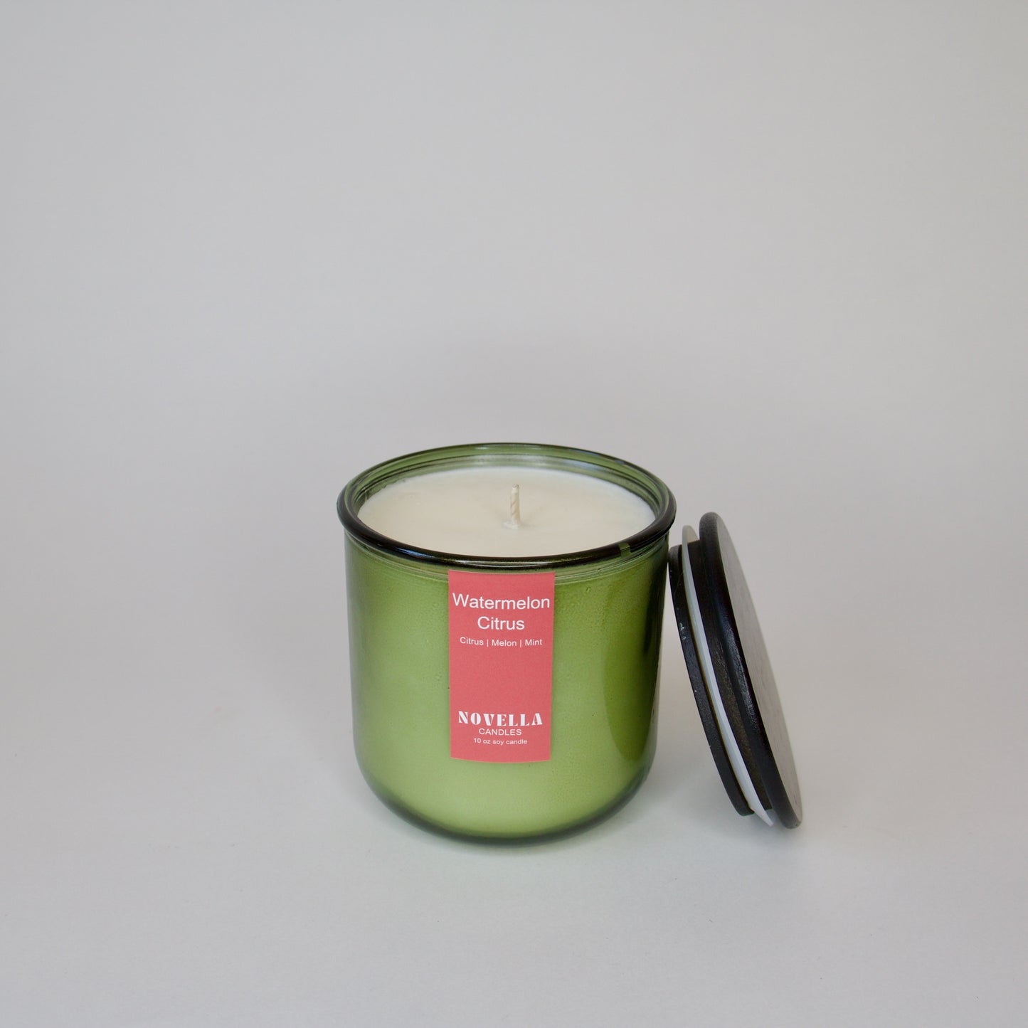 Watermelon Citrus Recycled Glass Candle