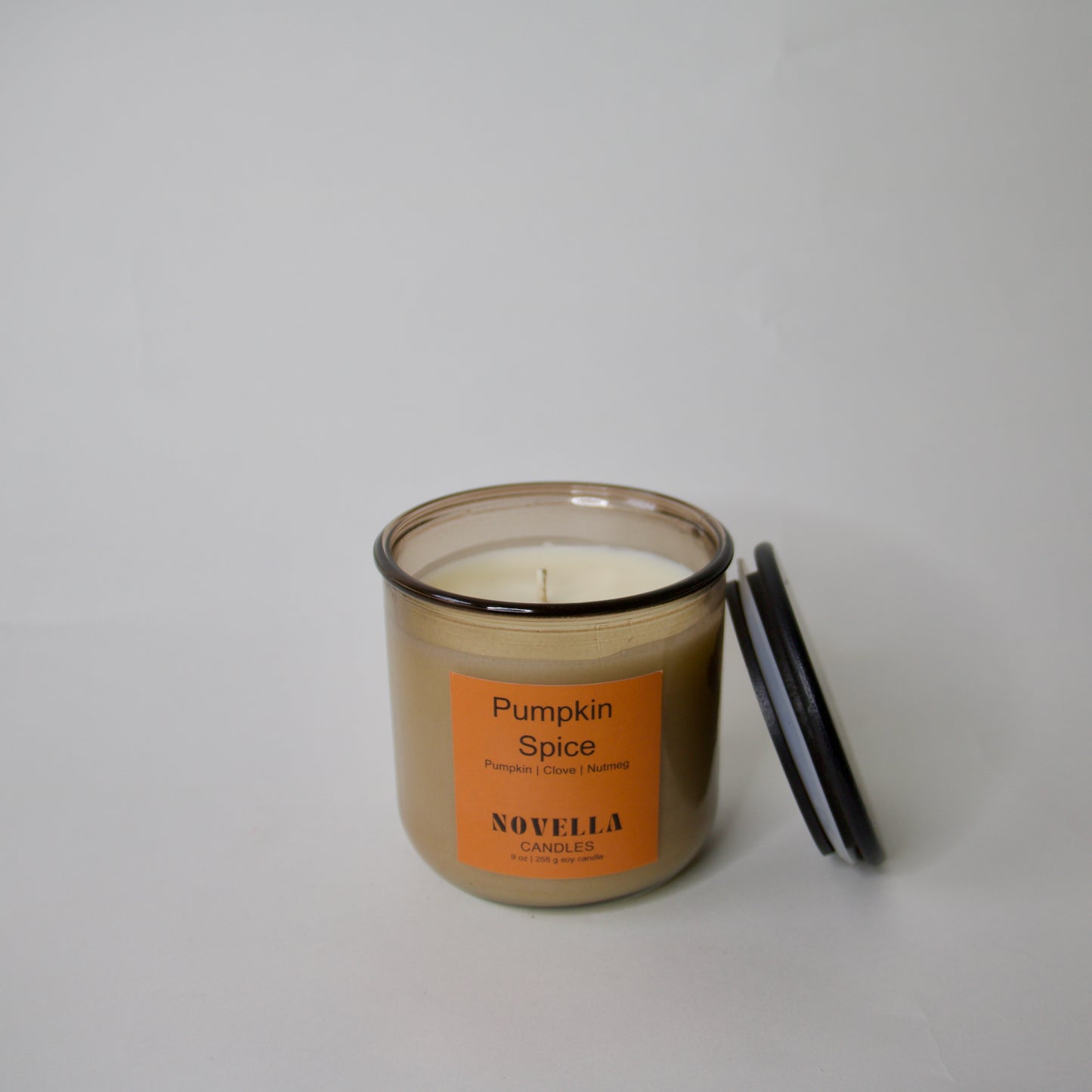 Pumpkin Spice Recycled Glass Candle