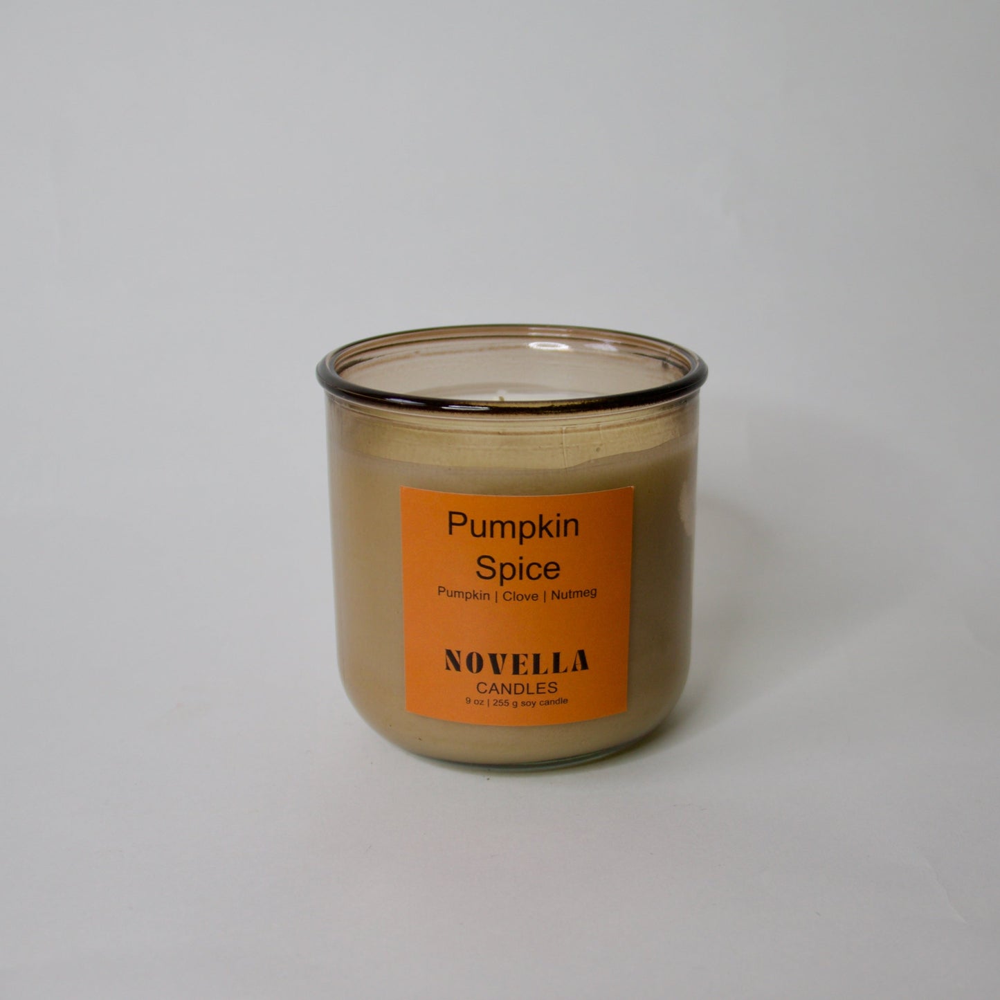 Pumpkin Spice Recycled Glass Candle