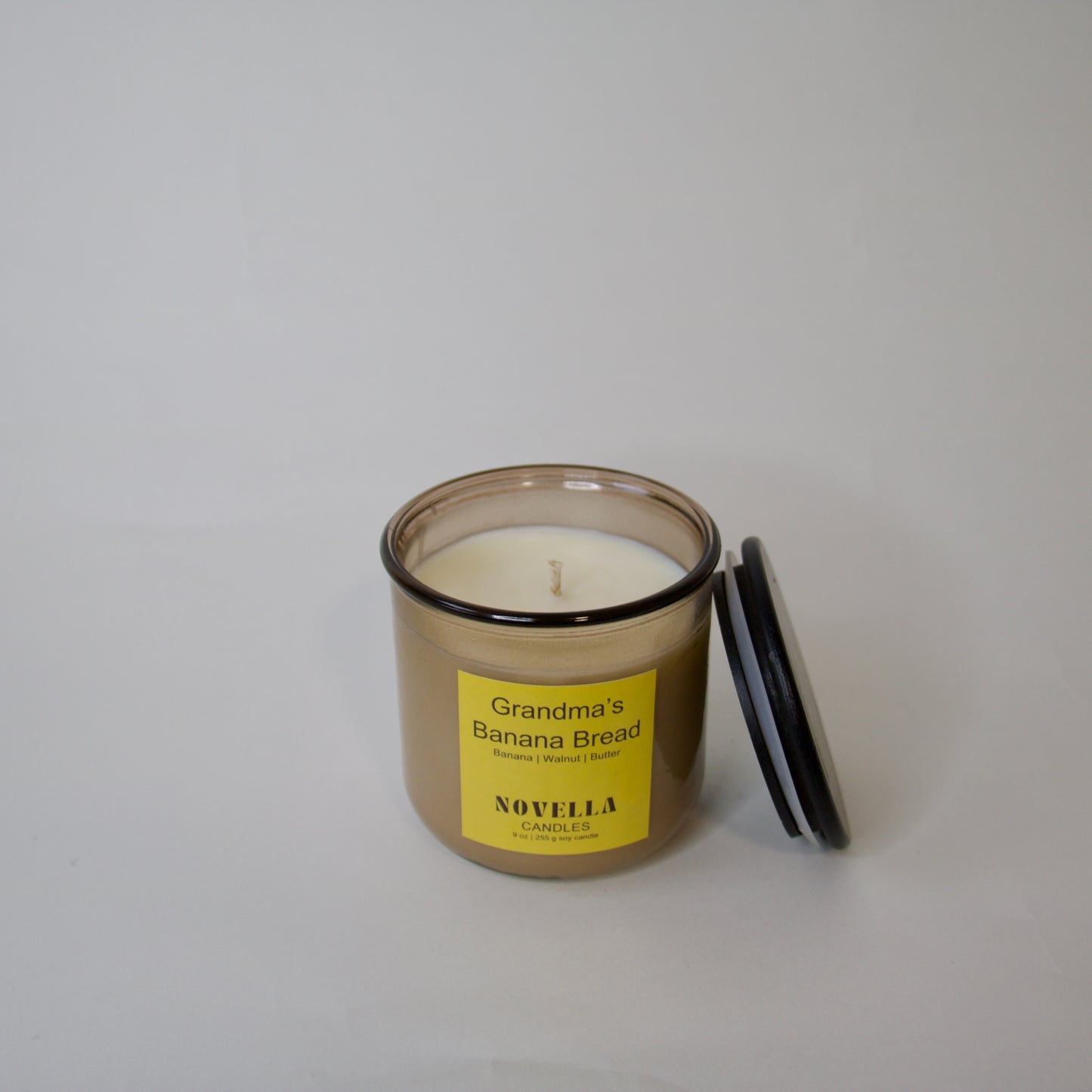 Grandma's Banana Bread Recycled Glass Candle