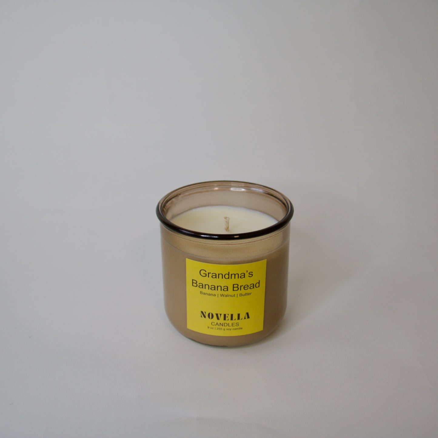 Grandma's Banana Bread Recycled Glass Candle