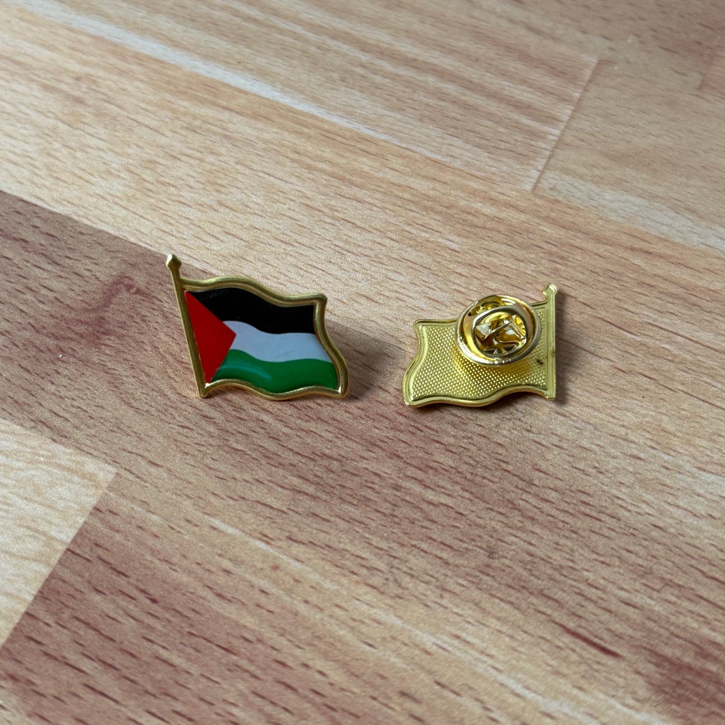 Palestinian Flag Enamel Pin