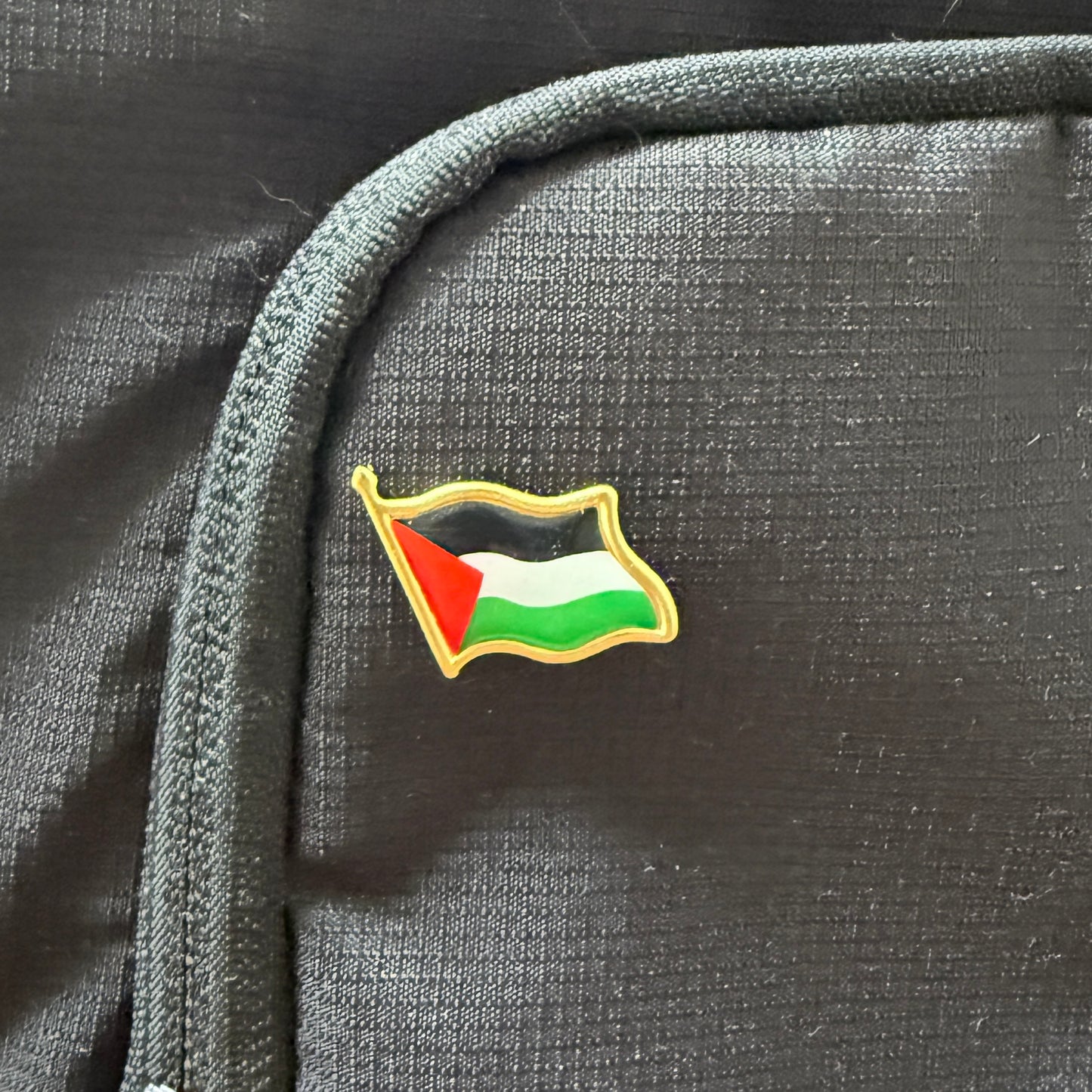 Palestinian Flag Enamel Pin
