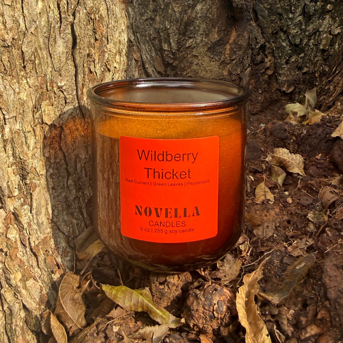 Wildberry Thicket Recycled Glass Candle
