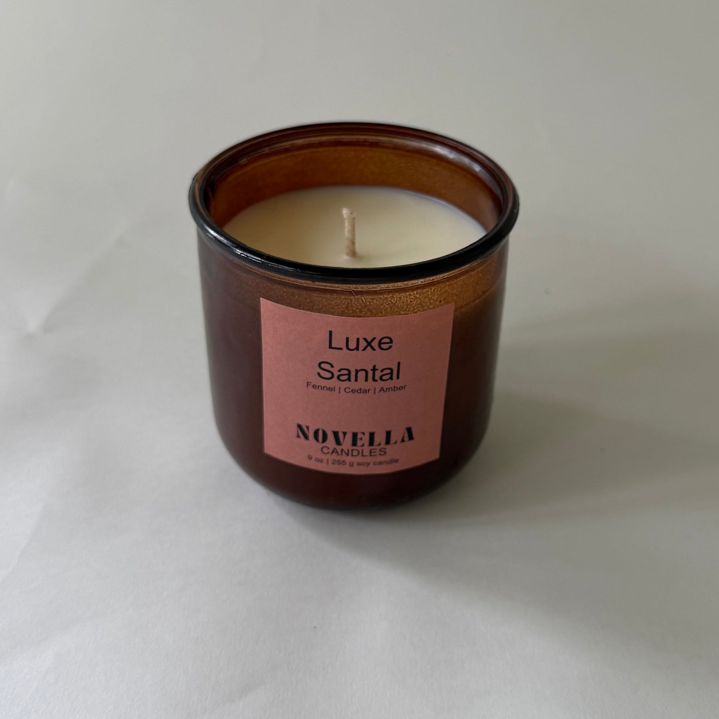 Luxe Santal Recycled Glass Candle