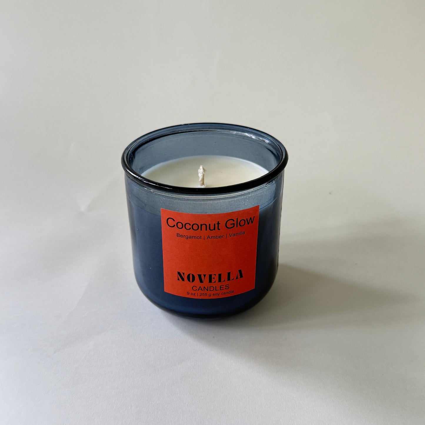 Coconut Glow Recycled Glass Candle