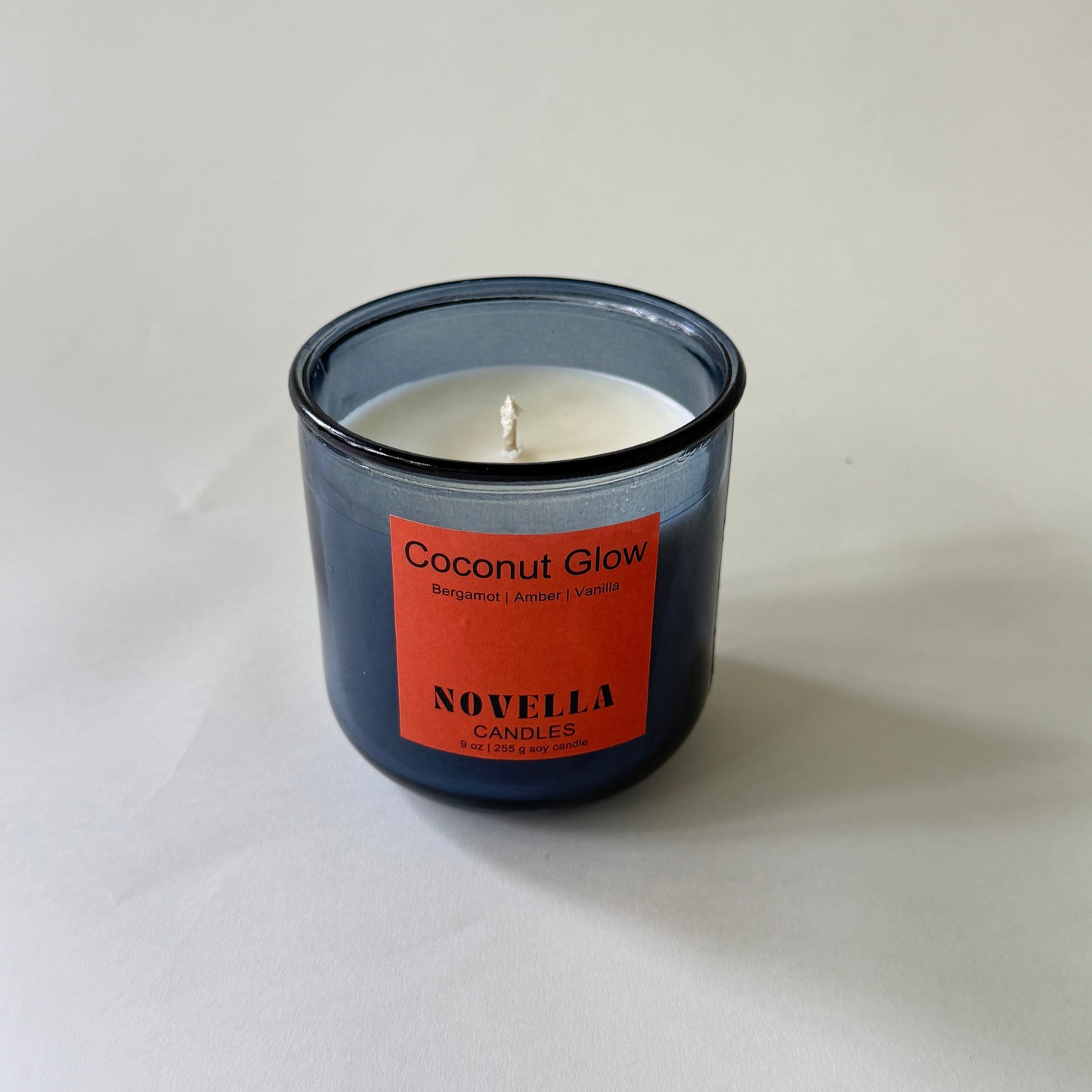 Coconut Glow Recycled Glass Candle