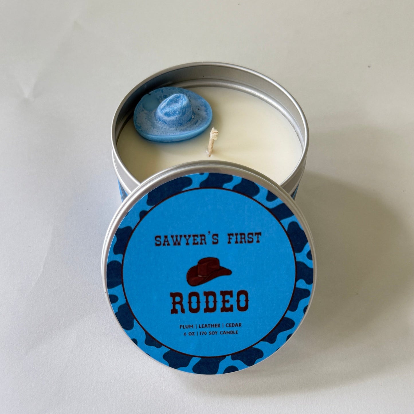 Sawyer Birthday Candle