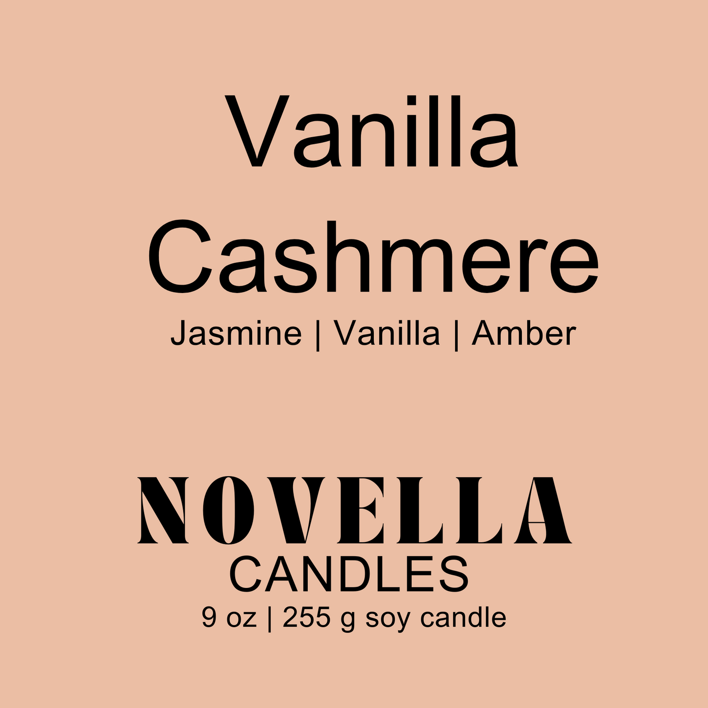 Vanilla Cashmere Recycled Glass Candle