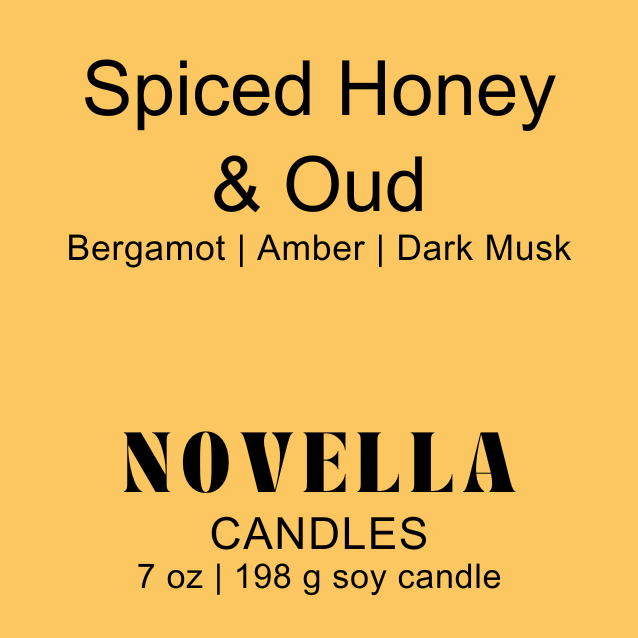 Spiced Honey & Oud Amber Jar Candle