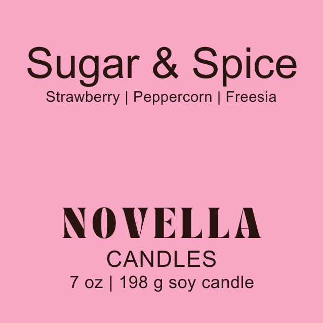 Sugar & Spice Amber Jar Candle