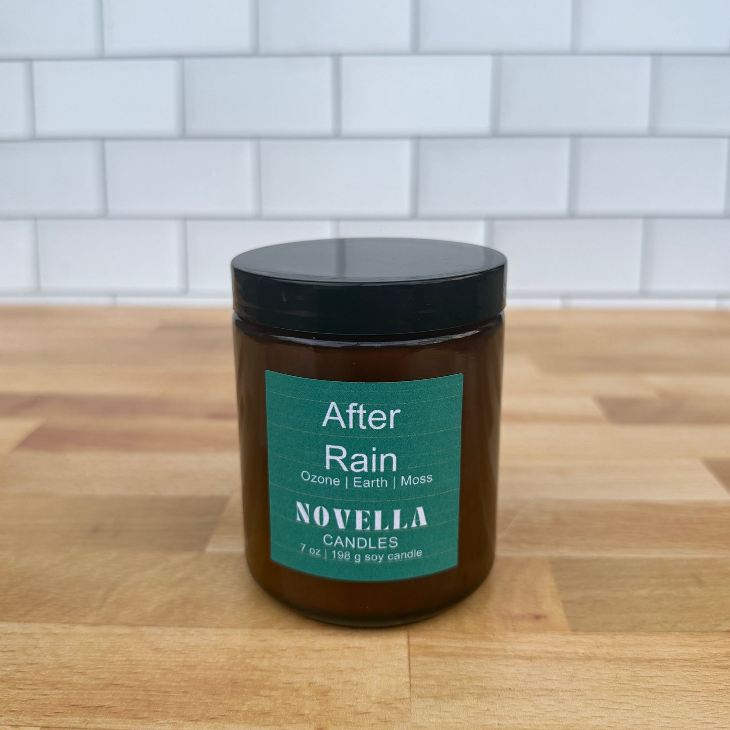 After Rain Amber Jar Candle