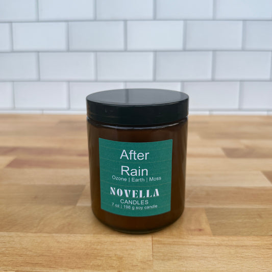 After Rain Amber Jar Candle