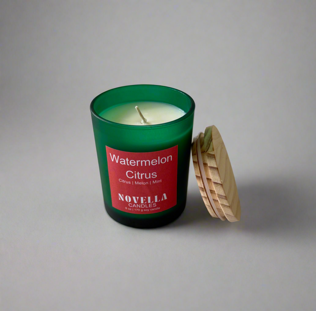 Watermelon Citrus Green Tumbler Candle