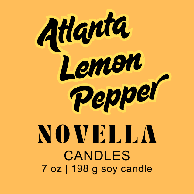 Atlanta Lemon Pepper Amber Jar Candle