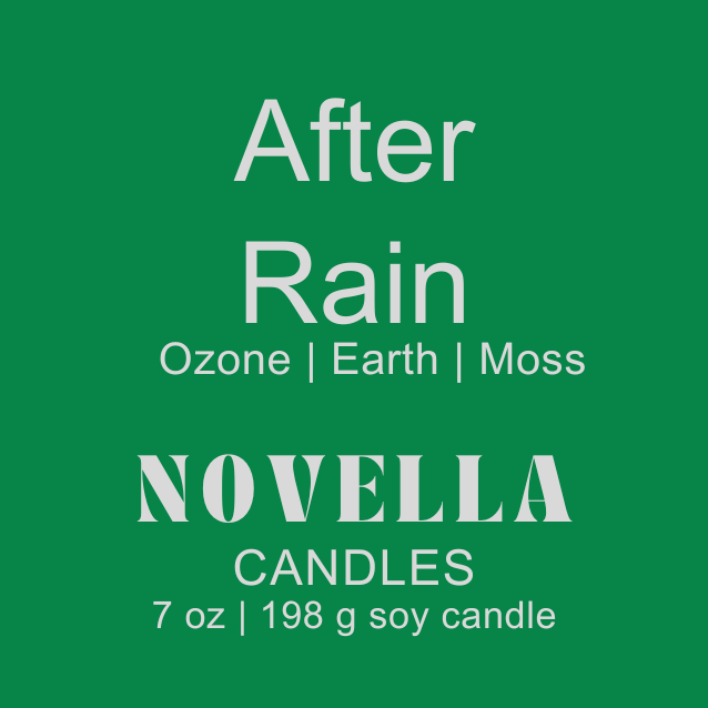 After Rain Amber Jar Candle