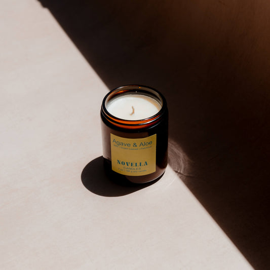 Aloe & Agave Amber Jar Candle