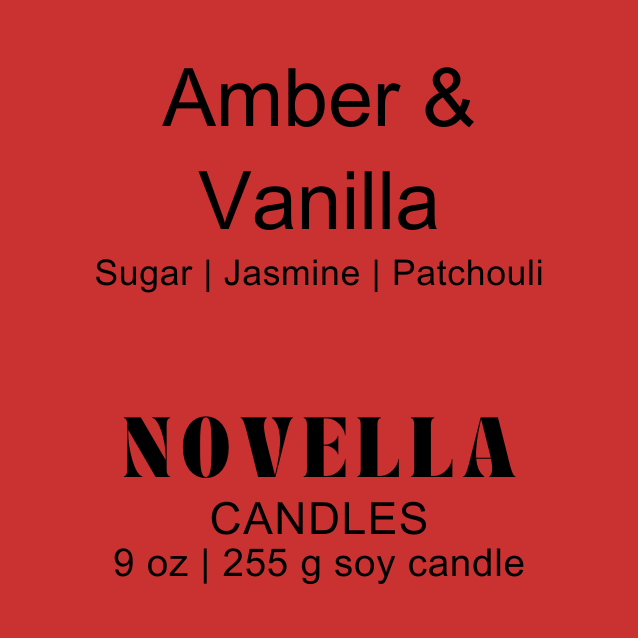 Amber & Vanilla Amber Jar Candle