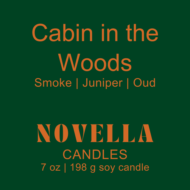 Cabin in the Woods Amber Jar Candle