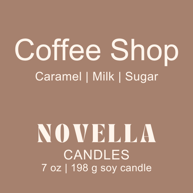 Coffee Shop Amber Jar Candle
