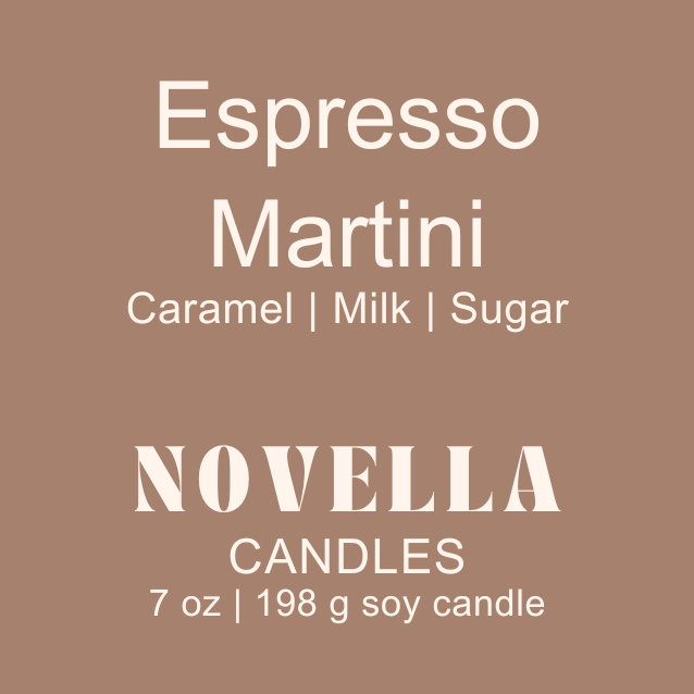 Espresso Martini Amber Jar Candle