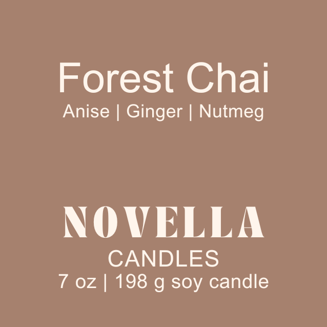 Forest Chai Amber Jar Candle