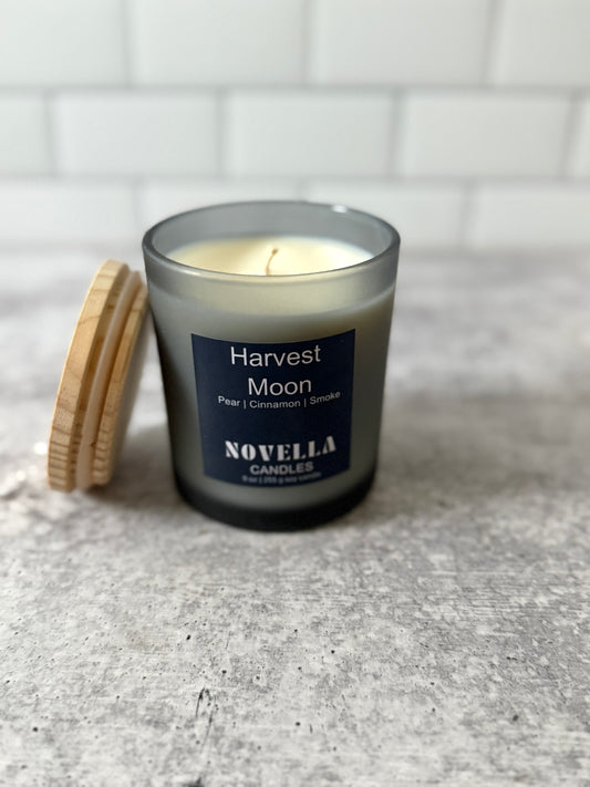 Harvest Moon Glass Candle