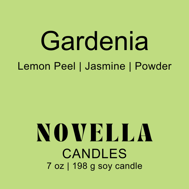 Gardenia Amber Jar Candle