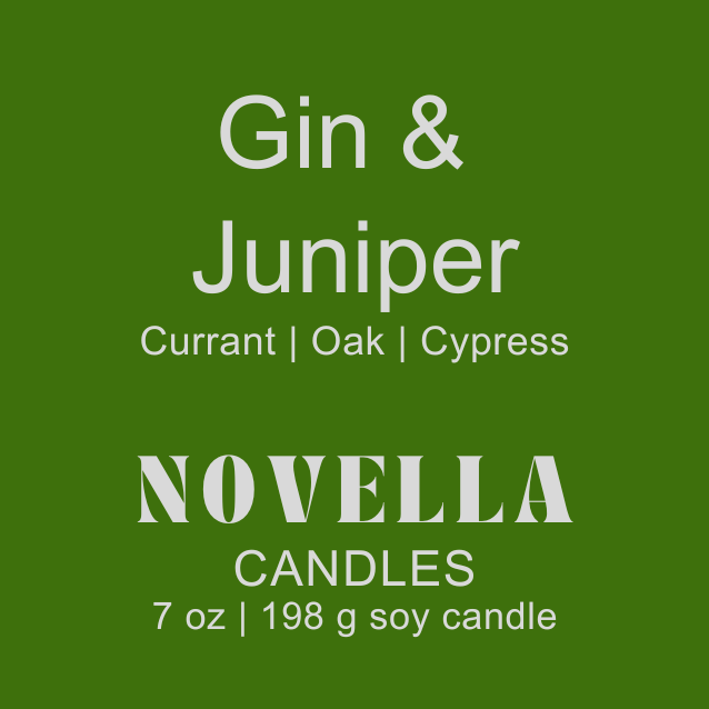 Gin & Juniper Amber Jar Candle
