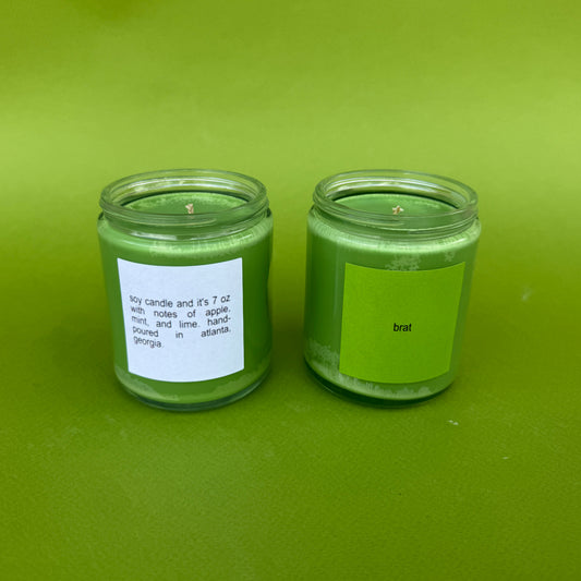 Br*t 7 oz Candle Jar