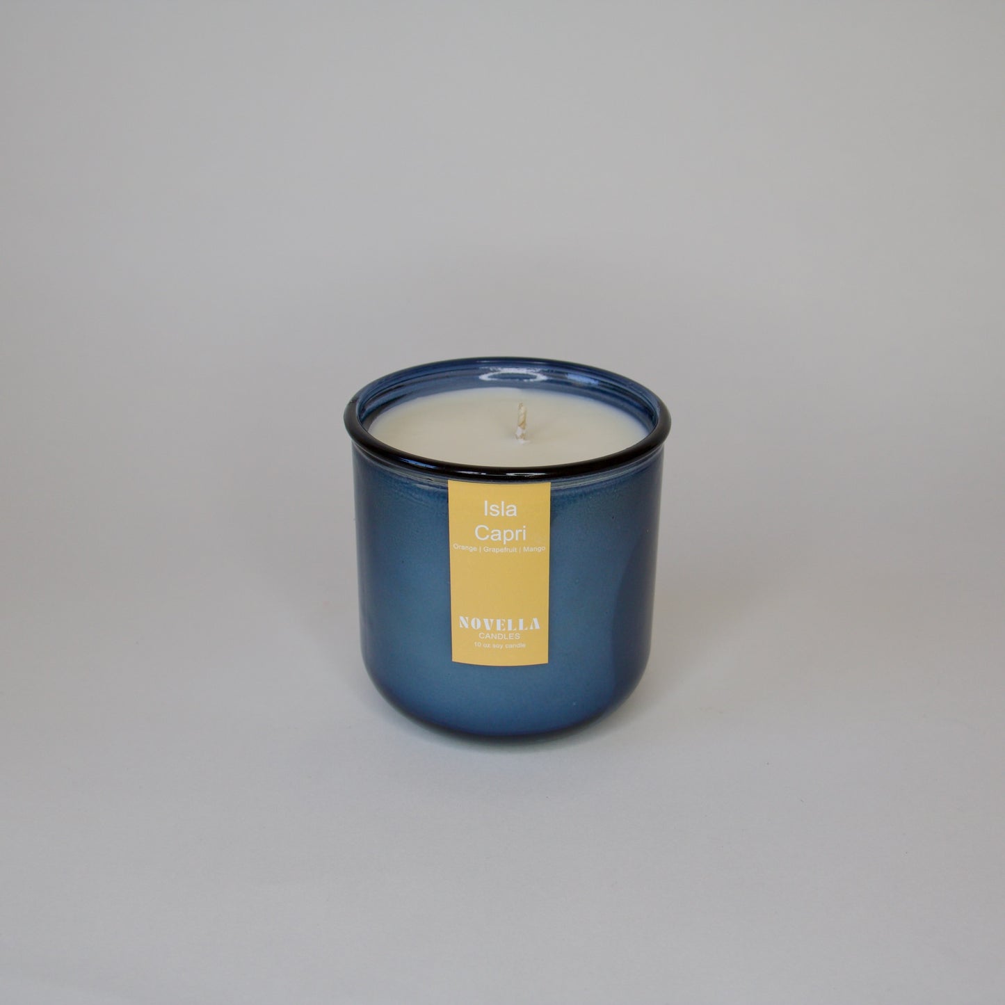 Isla Capri Recycled Glass Candle