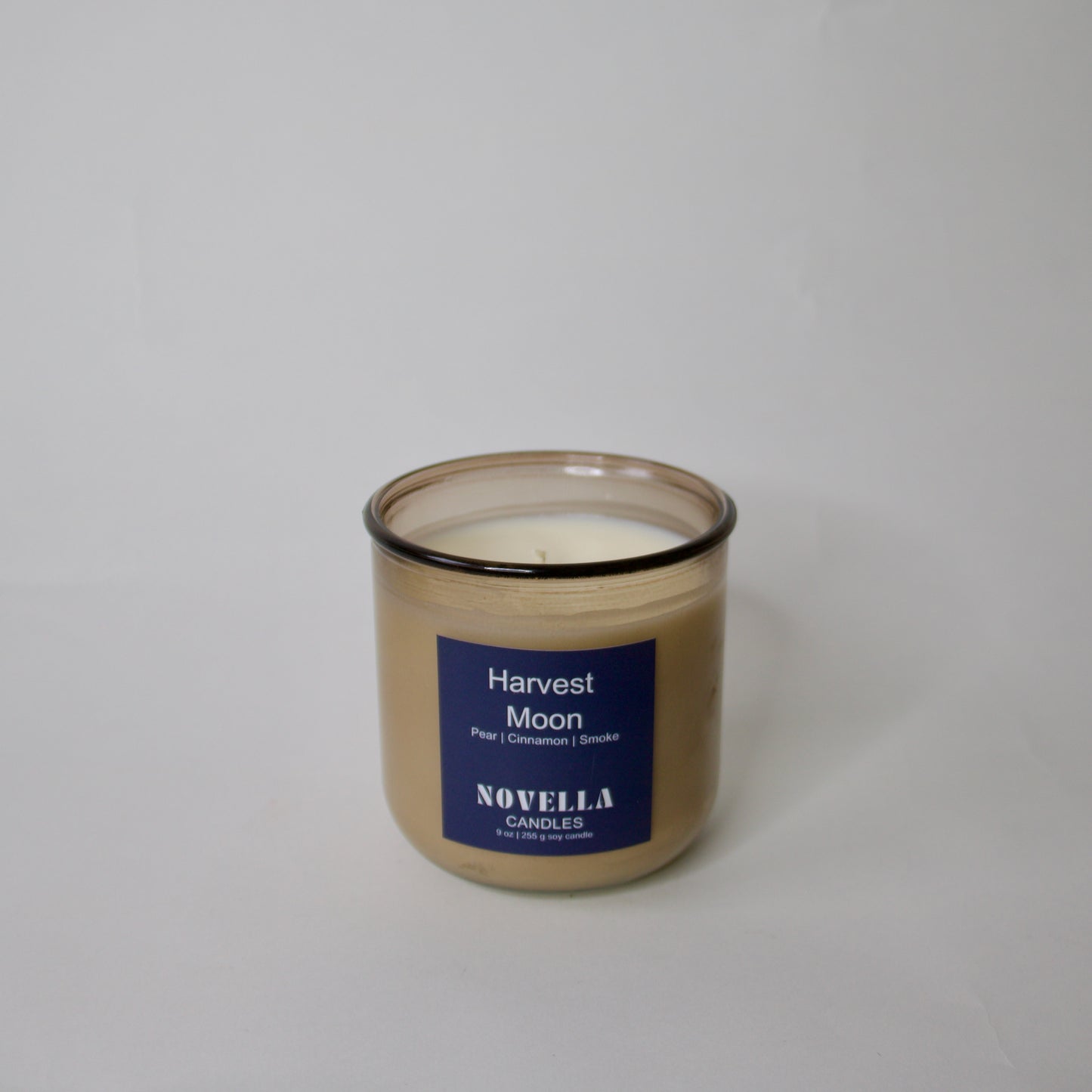 Harveset Moon Recycled Glass Candle