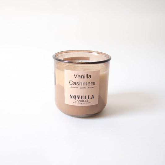 Vanilla Cashmere Recycled Glass Candle