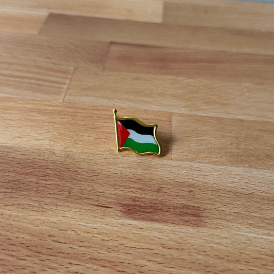 Palestinian Flag Enamel Pin