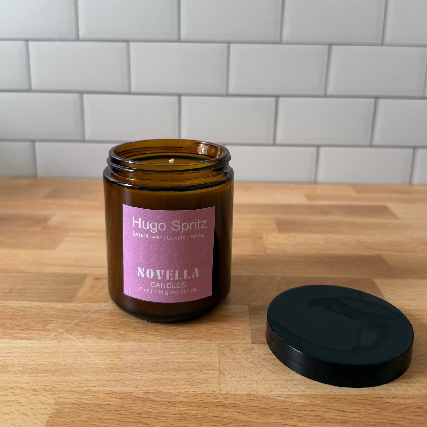 Hugo Spritz Amber Jar Candle