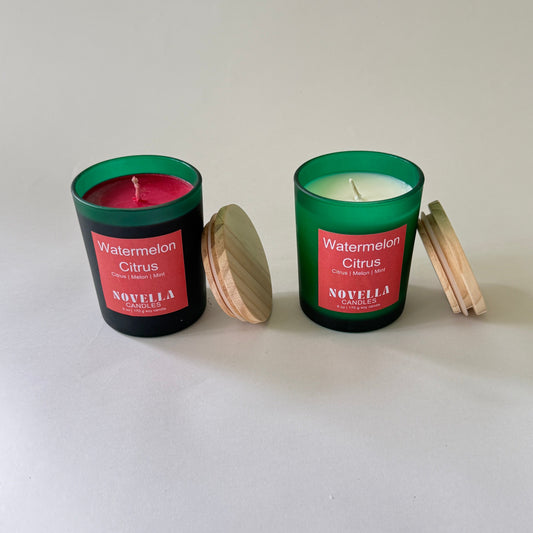 Watermelon Citrus Green Tumbler Candle