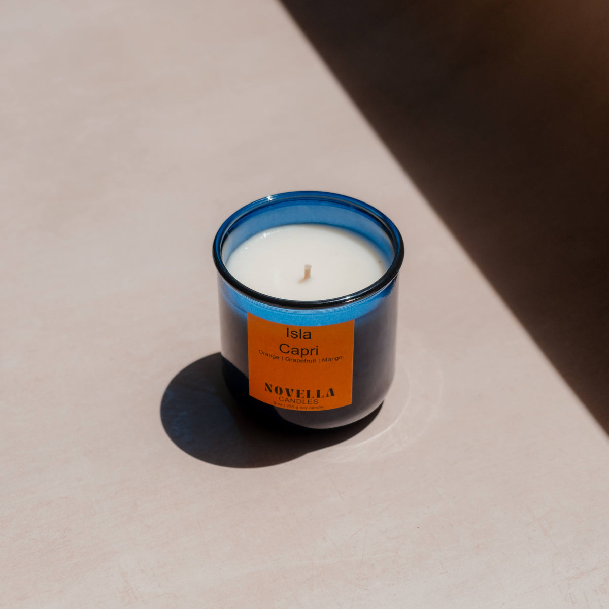 Isla Capri Recycled Glass Candle