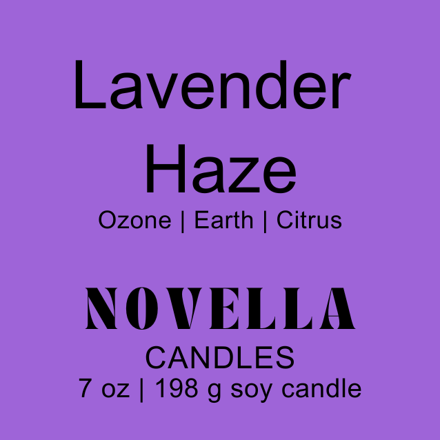 Lavender Haze Amber Jar Candle