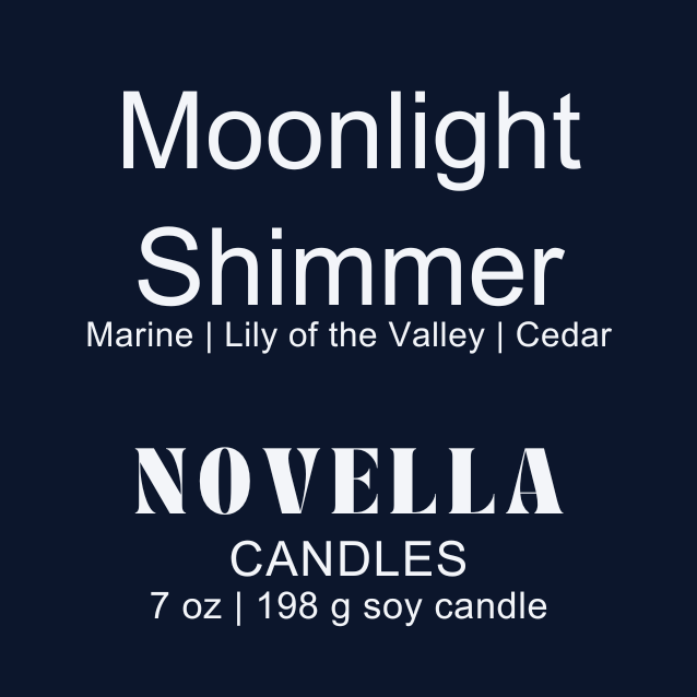 Moonlight Shimmer Amber Jar Candle