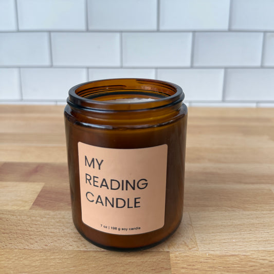 My Reading Candle