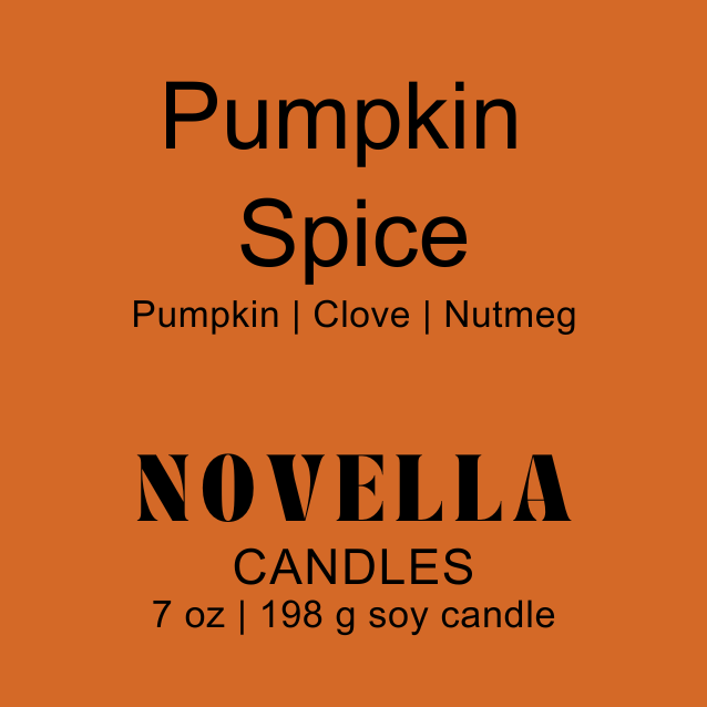 Pumpkin Spice Amber Jar Candle