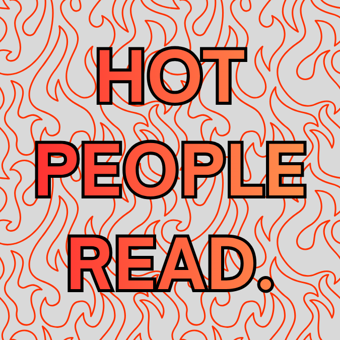 Hot People Read Amber Jar Candle